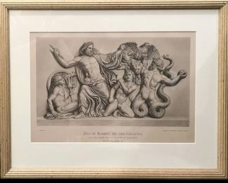 Zeus Framed Art