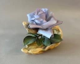 Boehm Porcelain Flower Sculpture: Blue Moon, Number 261, 1978