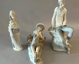 Group Of 3 Lladros