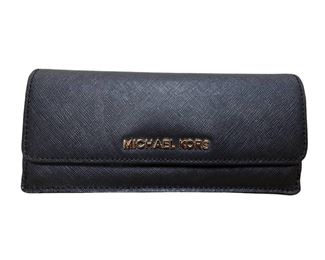 Micheal Kors Authentic Black Slim Wallet