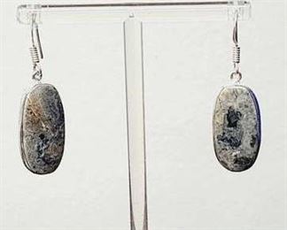 Sterling Silver Tested Gem Earrings