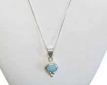 Turquoise Sterling Silver Necklace 