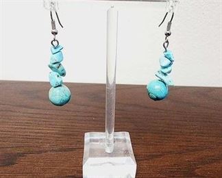 Turquoise Dangling Drop Earrings
