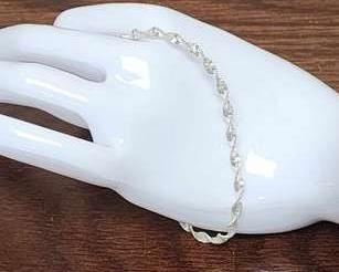 Twisted Sterling SIlver Bracelet