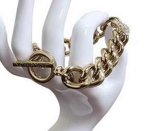 Victoria Secret Pave Crystal Link Bracelet 