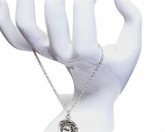 Victorian Sterling SIlver Hat and Bracelet