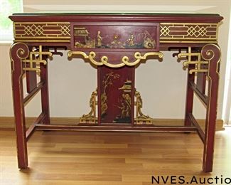 Antique Chinoiserie table