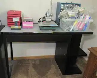 Business or Hobby extraordinaire opportunity:&nbsp;Howard Imprinting machine and small business system (and all the supplies to get started)