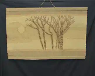 fiber artist MCM hanging