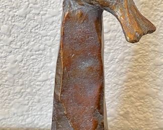 Little Sparrow Bronze 11 Of 50 By Darlis Lamb On Black Marble Base