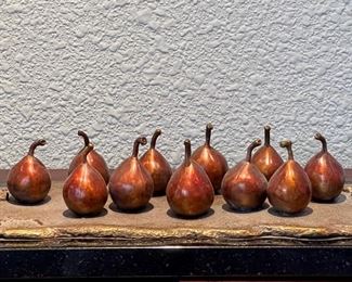 French Lesson 13, Ensemble Bronze 8 Of 20 '05 By Darlis Lamb On Black Marble Base