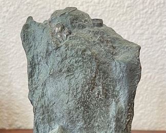 One Thousand Steps Green Bronze 5 Of 30 By Darlis Lamb On Green Marble Base