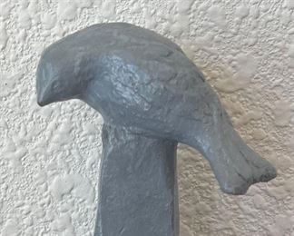 Little Sparrow Grey Bronze 8 Of 50 By Darlis Lamb On Black Marble Base