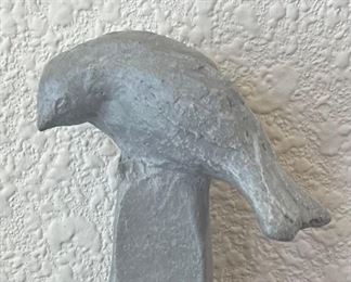 Little Sparrow Grey Bronze 4 Of 50 By Darlis Lamb On Black Marble Base