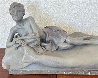 Awakening Grey Patina Bronze 2 Of 14 By Darlis Lamb On Marble Base