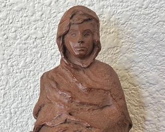 Patience Bronze 7 Of 10 By Darlis Lamb On Black Marble Base