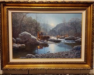 Mark Keathley oil painting