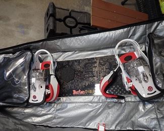 SNOWBOARD AND CASE