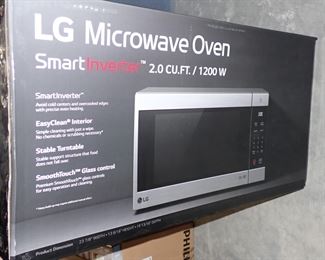 LG MICROWAVE OVEN / SMART INVERTER NEW