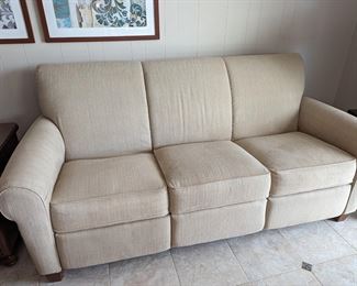 Power recliner sofa 