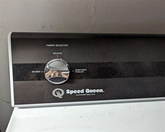 Speed Queen washer and dryer 