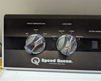 Speed Queen washer and dryer