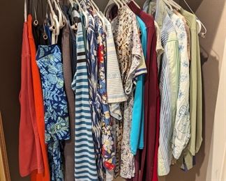 Lots of ladies clothing 