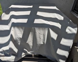 Weber grill with cover