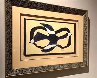Framed Georges Braque