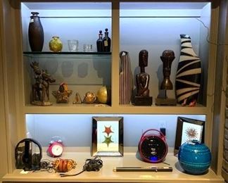 Knickknacks and collectibles, headphones
