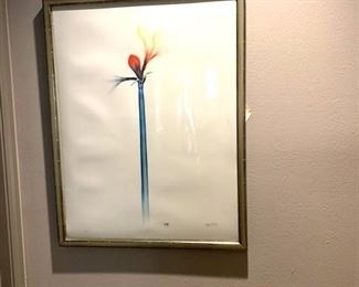 Paul Wunderlich Amaryllis print