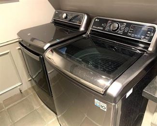 LG washer and dryer