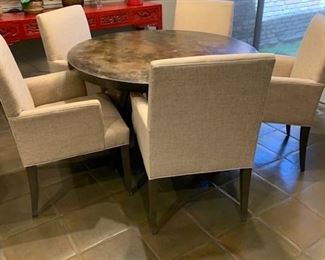 Crate & Barrel arm chairs