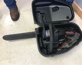Craftsman Chainsaw in Case