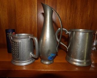 Silver and Pewter Items