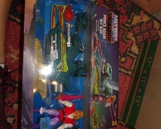 Masters of The Universe: Prince Adam Sky Sled In Box