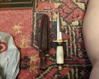Pakistani Dagger with Bone Handle