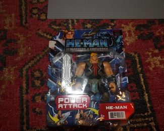 He-Man and Masters of the Universe Power Attack in Box