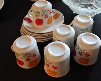 espresso cup and saucer set