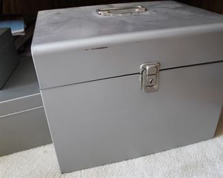 metal fireproof filing boxes