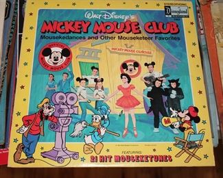 Mickey Mouse Club disney record album mouseketunes