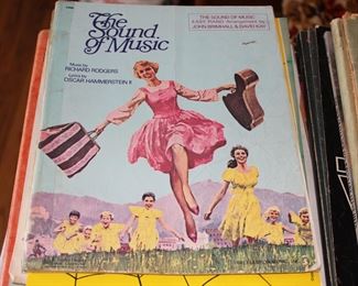 The sound of music sheet music Julie Andrews