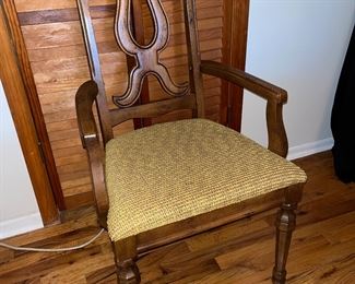 dining room chair, one of set