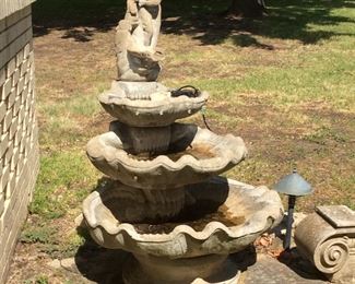 cement fountain
