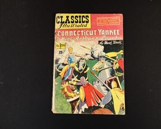 Vintage Comic Book Classics Illustrated No. 24 - A Connecticut Yankee in King Arthur's Court