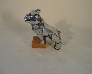 Vintage OEM Factory Mack Truck Chrome Bulldog Hood Ornament 87931