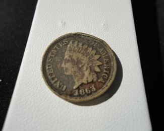 1863 Indian Head Cent. 