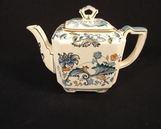 
Vintage Masons Patene Ironstone Palladian Pattern Tea Pot