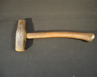 Early 17th? 18th? Century Hand Forged Blacksmith Hammer