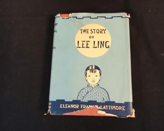 1940 First Edition The Story of Lee Ling by Eleanor Frances Lattimore HC w/DJ